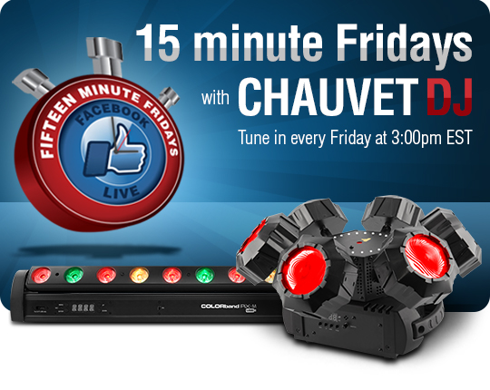 Fifteen-Minute Fridays on Facebook Live