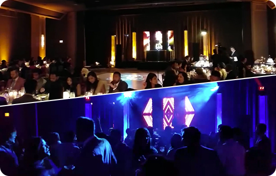 Karma Event Lighting Rocks Scottsdale Engagement Party with CHAUVET DJ