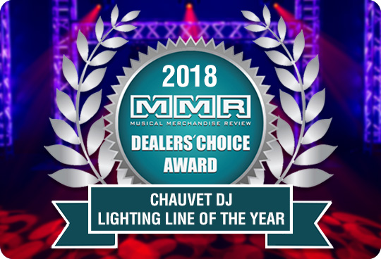 Thank You For Making CHAUVET DJ 2018 Lighting Line Of The Year!