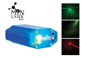 Now Shipping: New Palm-sized MiN Lasers - CHAUVET DJ