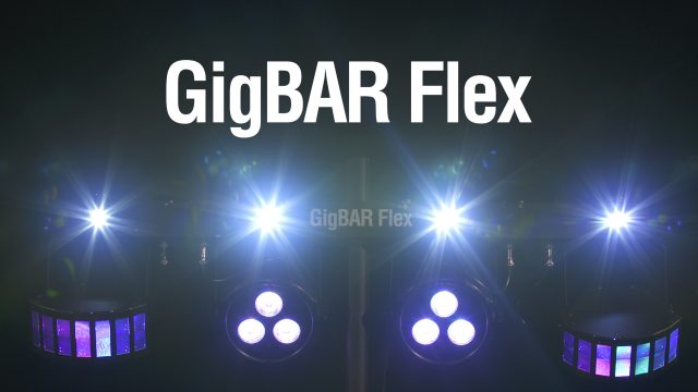 Chauvet GigBar Flex System with American DJ DMX Controller and Ultimate  Support Stand Package, DJ Lighting