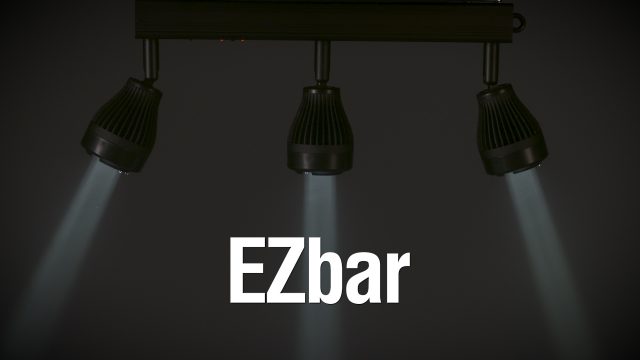 CHAUVET DJ EZBar Barre à batterie aimantée doté de 3 spots indépendants-Projecteur  LED